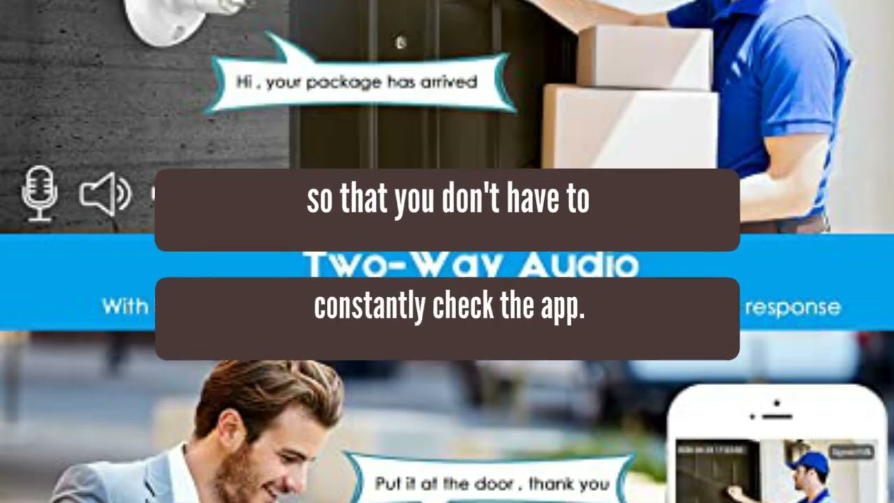 HAWKRAY Wireless Outdoor Security Camera 2023