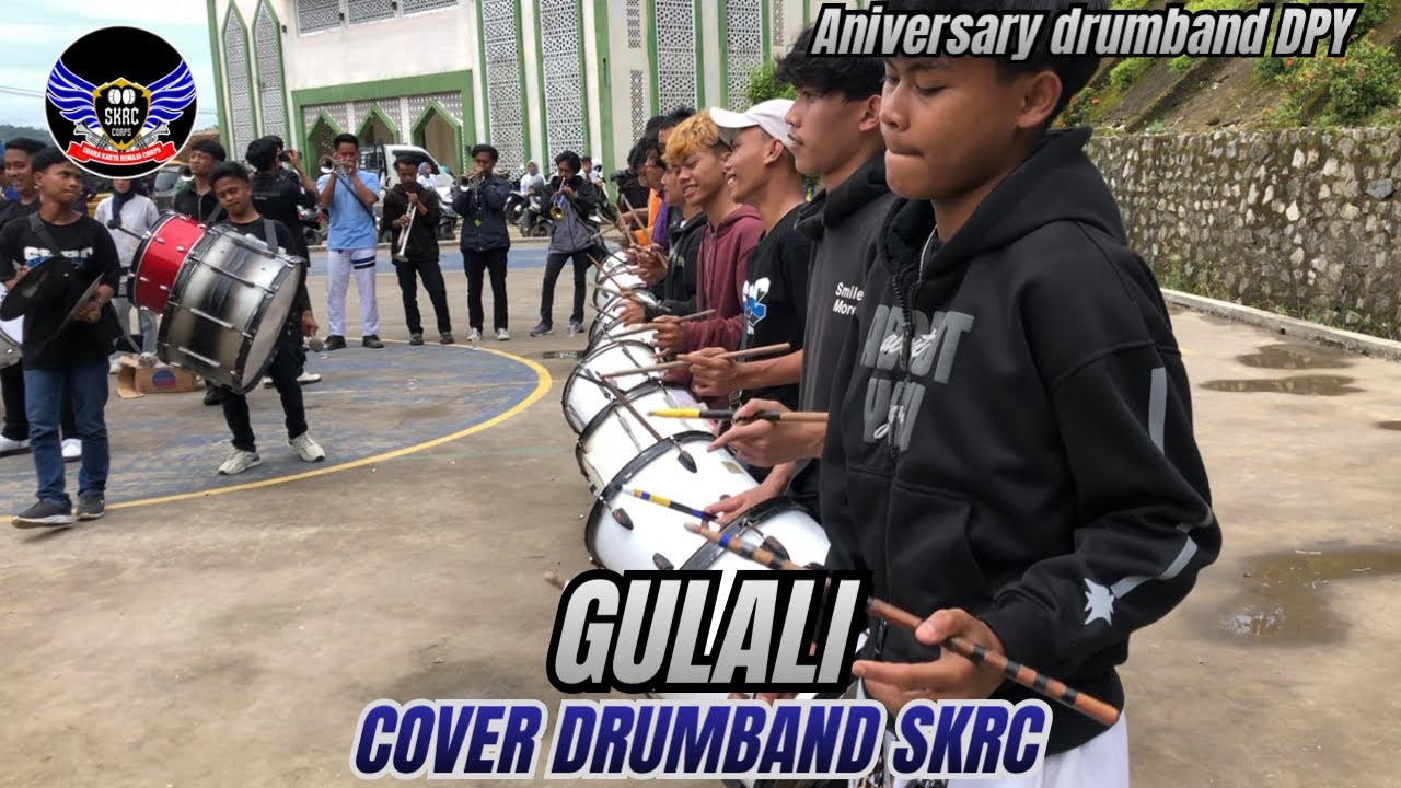 GULALI cover drumband SKRC || Aniversary drumband DPY #kanghajistudio 