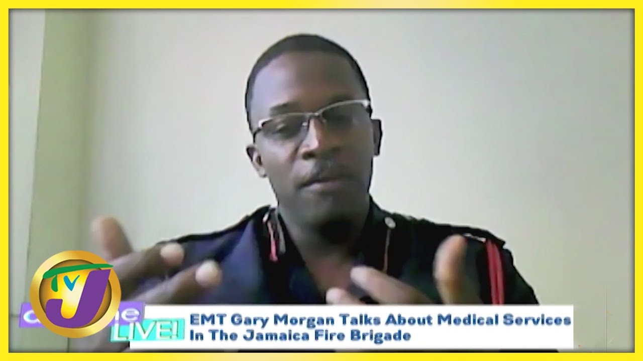 EMT Gary Moran Talks Medical Services in the Jamaica Fire Brigade | TVJ Daytime Live - Feb 4 2022
