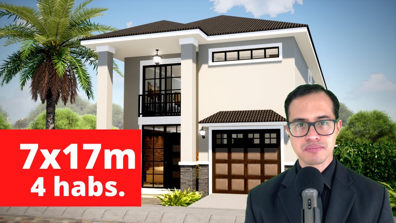 House Plan 7 for 8x20 lots.