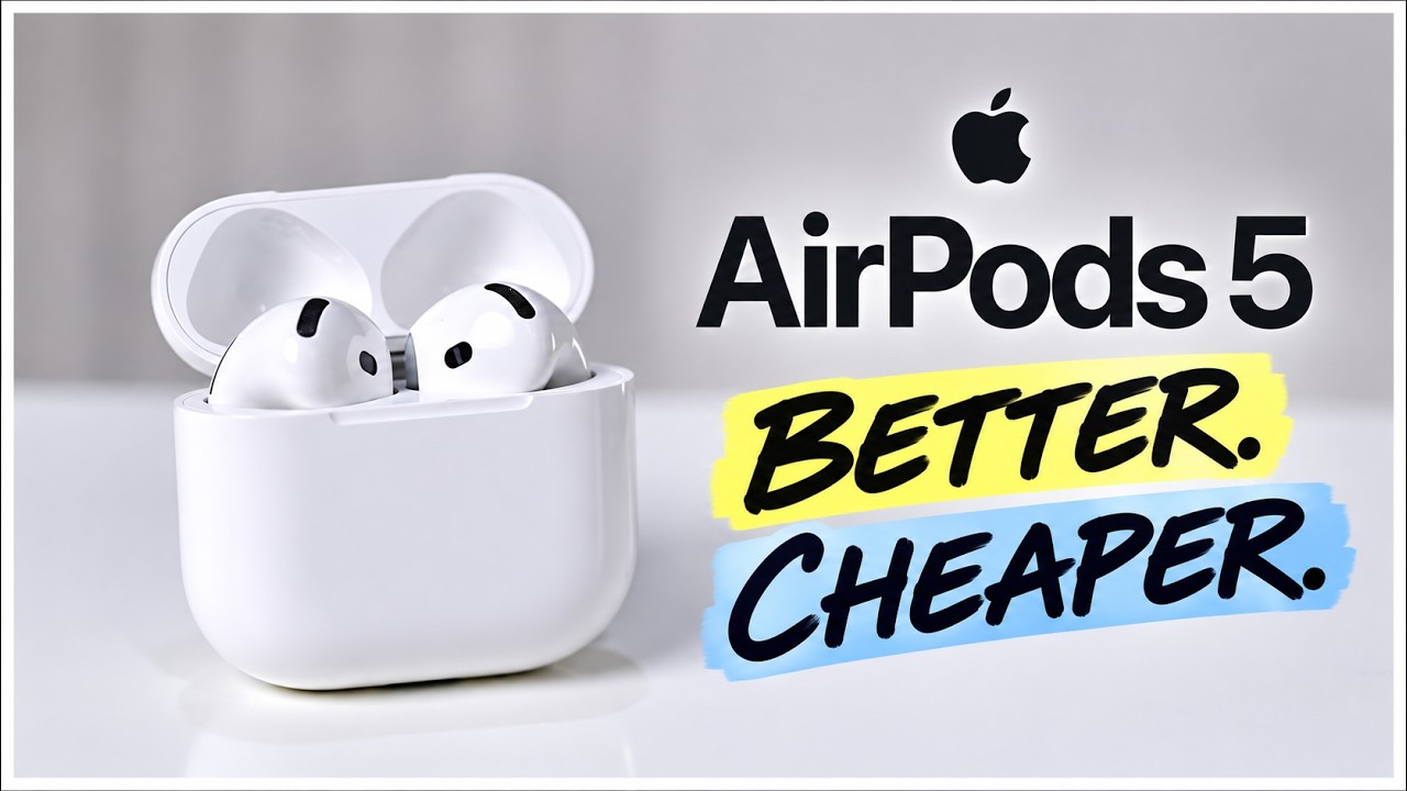 AirPods 5 против AirPods Pro 3: не покупайте, не посмотрев это!