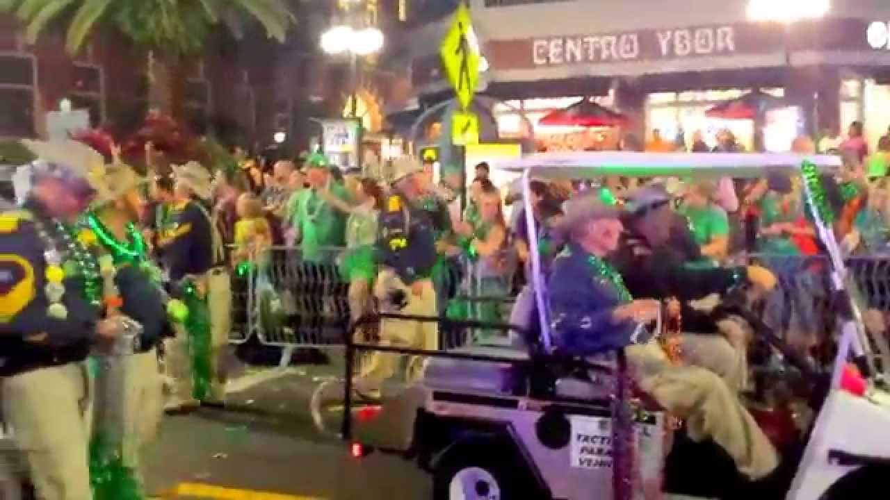 St Patrick's Day Parade, Ybor, Tampa, Florida(4)