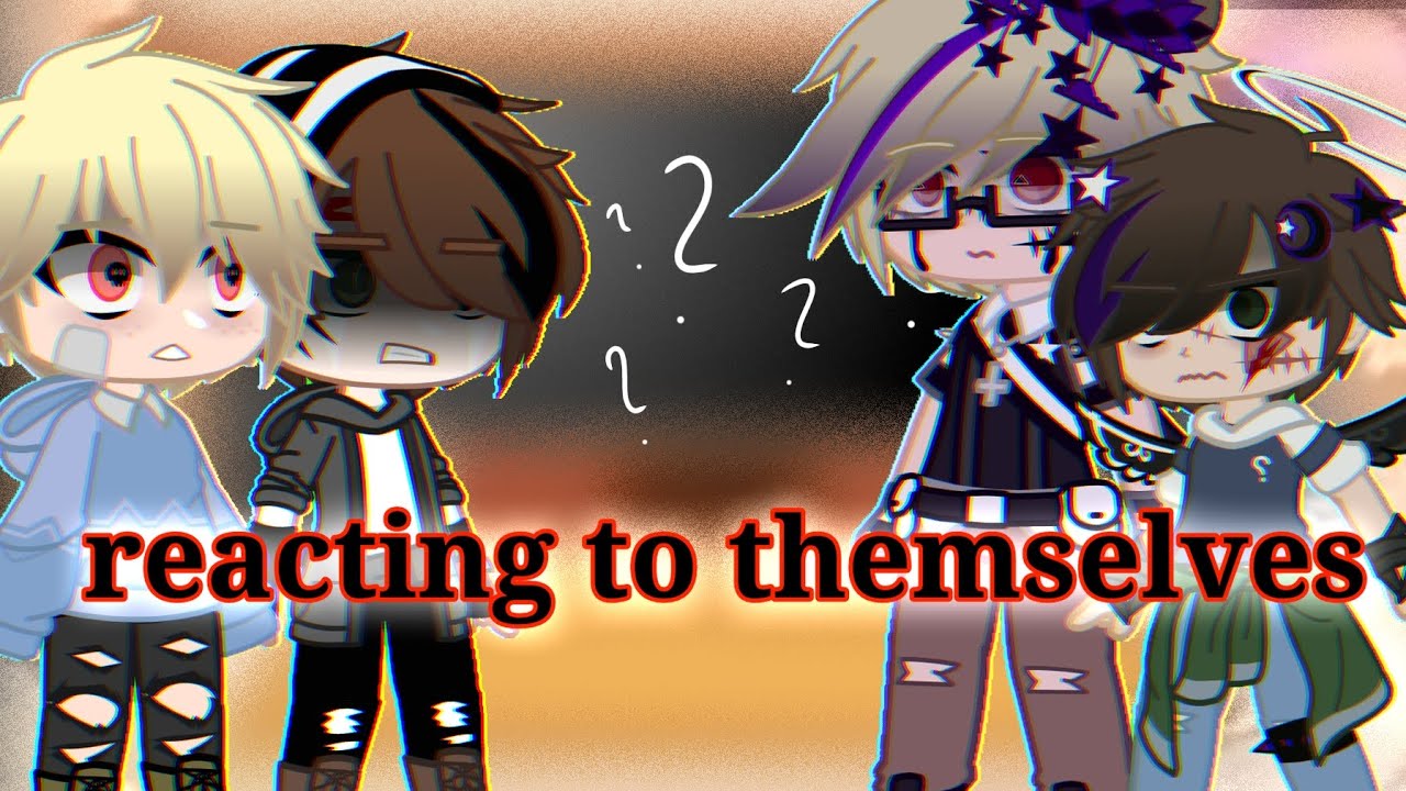 goldie and Sammy react to themselves!? ||gacha|| {@StucydaNugget @Flow0524 }