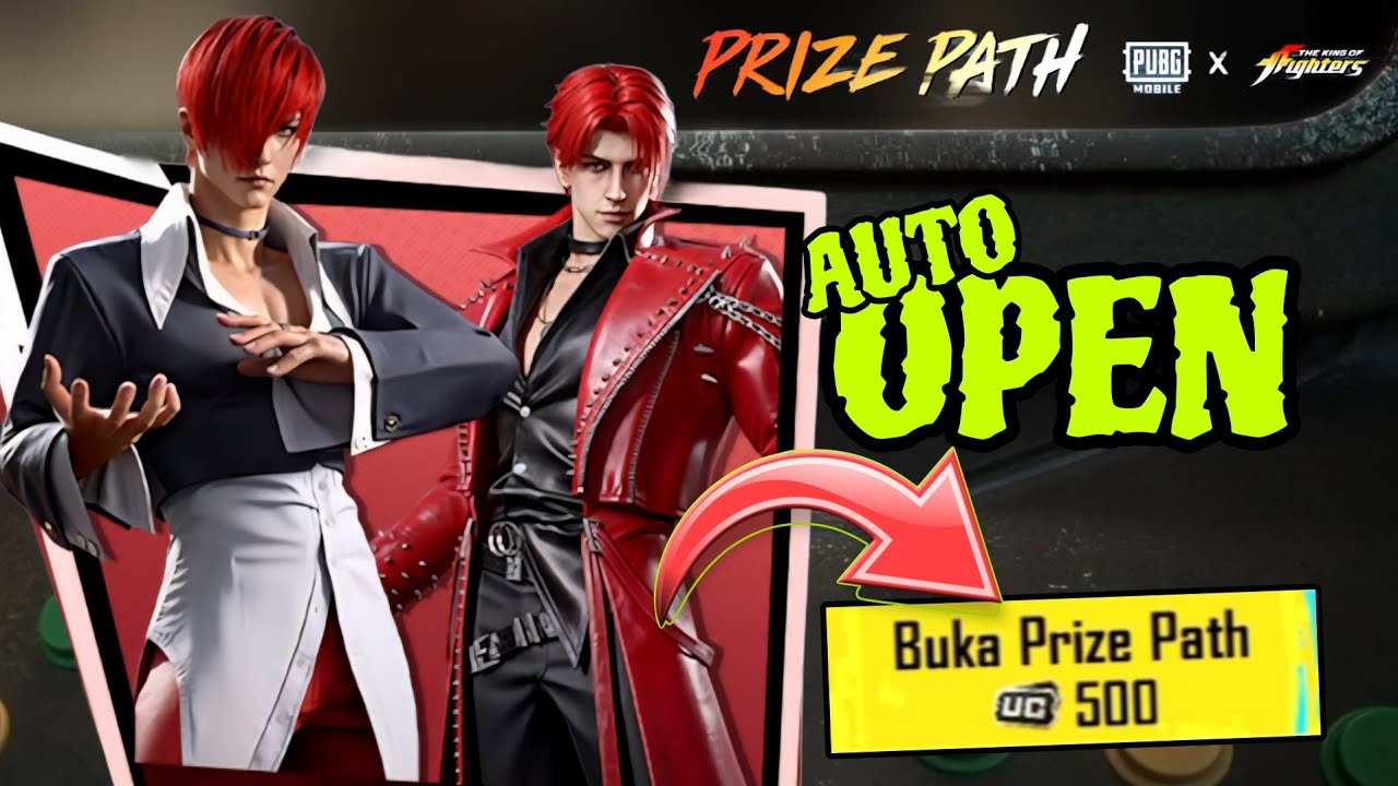 500 UC DAPAT 3 ITEM MYTHIC⁉️🙀 PUBG MOBILE X THE KING OF FIGHTERS‼️🔥 NYESEL SIH KALAU NGGAK OPEN‼️😁