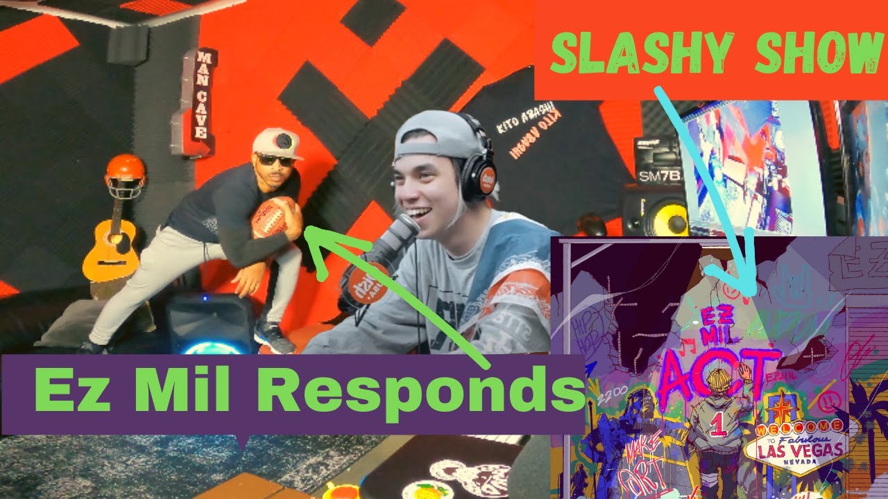 EZ Mil Responds To Kito Abashi 😎😮👊 | Slashy Show Kito Abashi Reaction