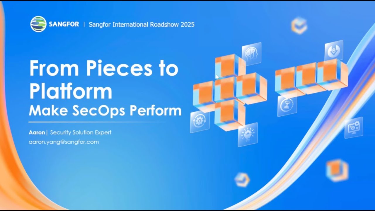 Leverage Your Security Efficiency with Sangfor SECOPS Solution