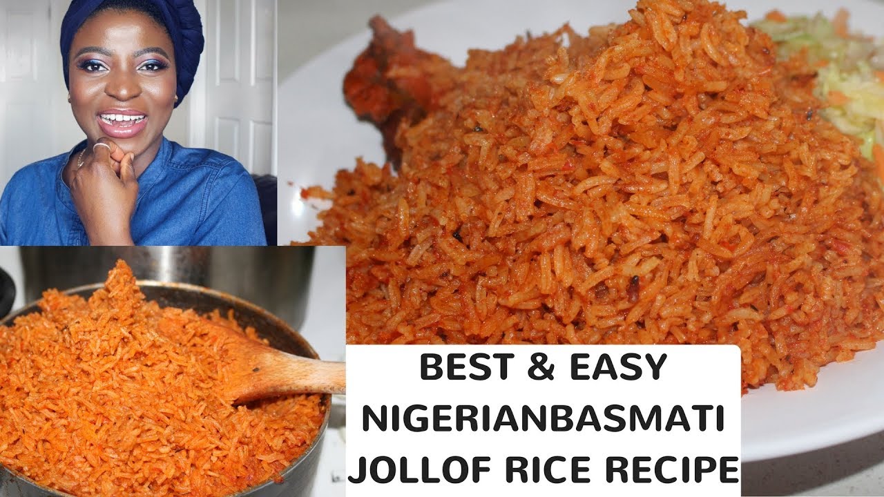 BEST BASMATI JOLLOF RICE RECIPE |Collab with FANTASTIC FAVOUR |  Kenny Olapade