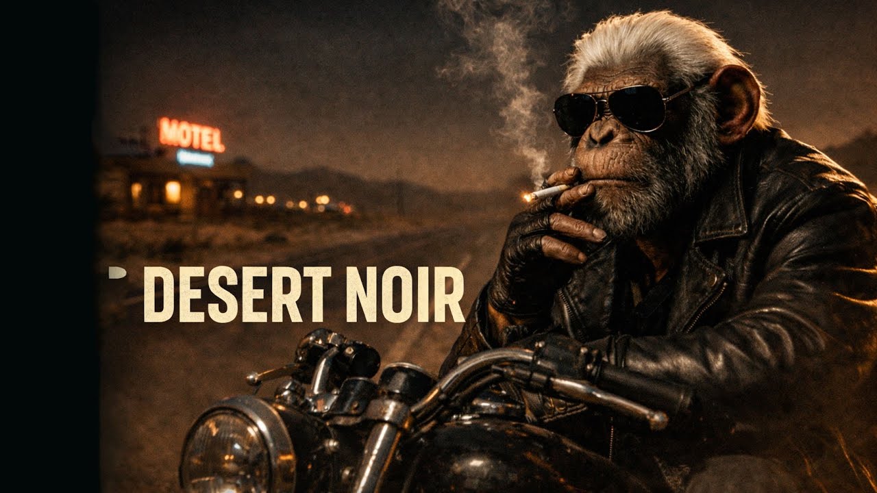 Cinematic Chill Funk Guitar | Desert Noir Groove for Late Nights