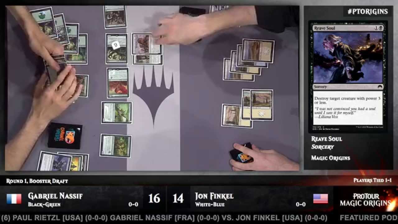 Pro Tour Magic Origins Round 1 (Draft) Yuuki Ichikawa vs. Yuuya Watanabe