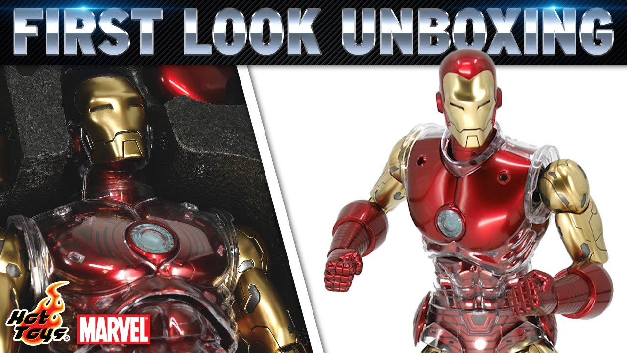 Hot Toys Iron Man The Origins Collection Deluxe Figure Unboxing | First Look