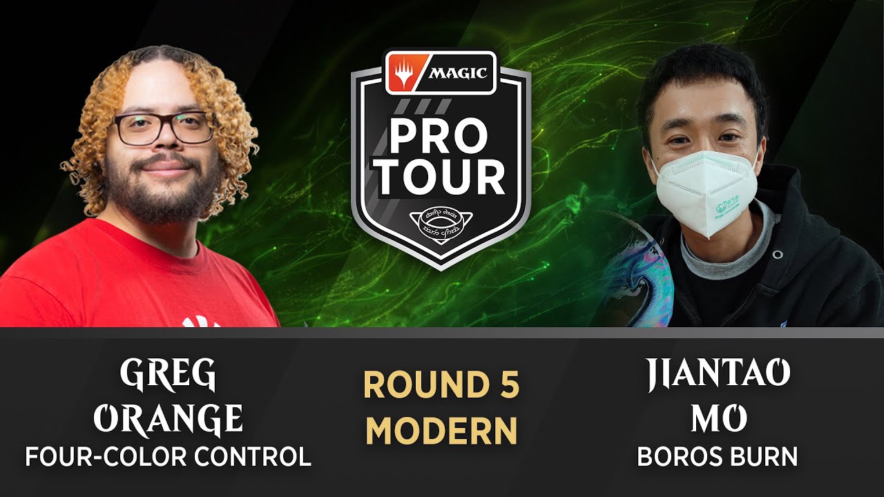 Greg Orange vs. Jiantao Mo | Round 5 | Pro Tour The Lord of The Rings
