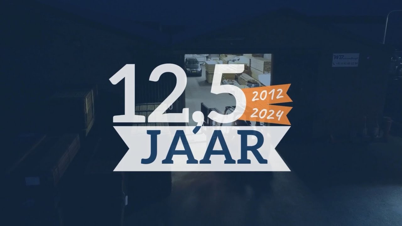 12,5 jaar W. Barendregt - De houthandel uit Barendrecht | Jubileumvideo