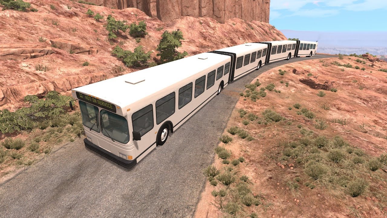 The Tri Articulated Frame Bus - BeamNG Drive
