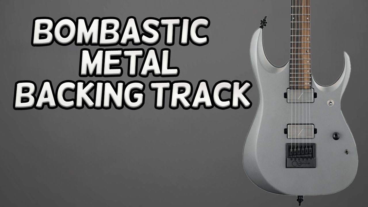 Bombastic Metal Backing Track in G Phrygian