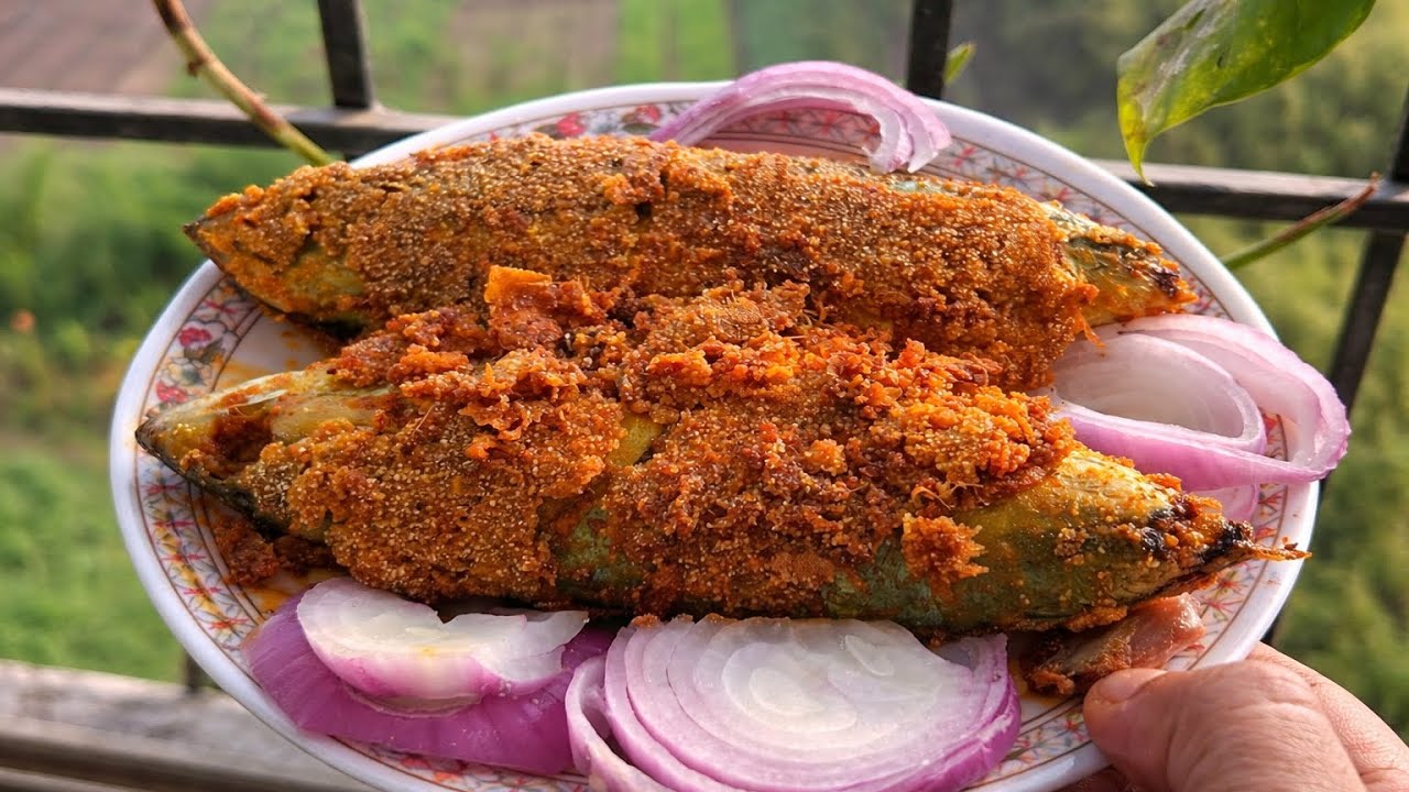 Crispy Bhangra  Fish Fry | Spicy Mackerel Fry Recipe 🔥