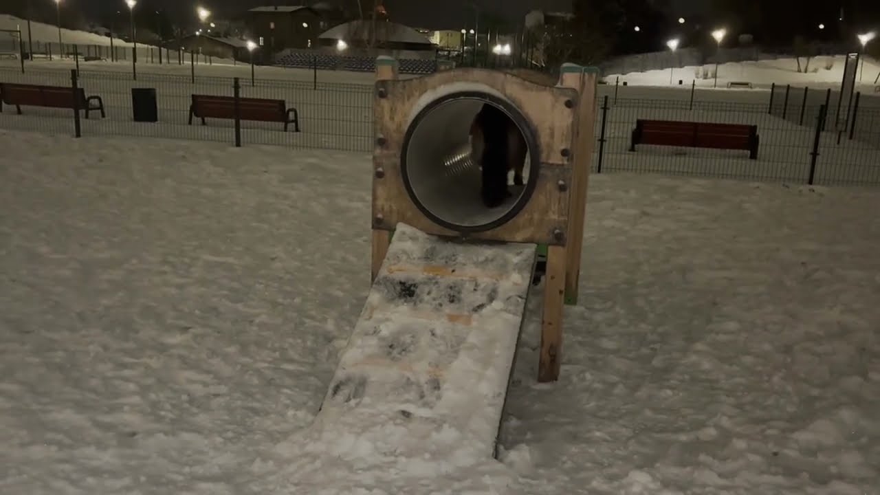 Hop, HOP przez tunel SKOK :D