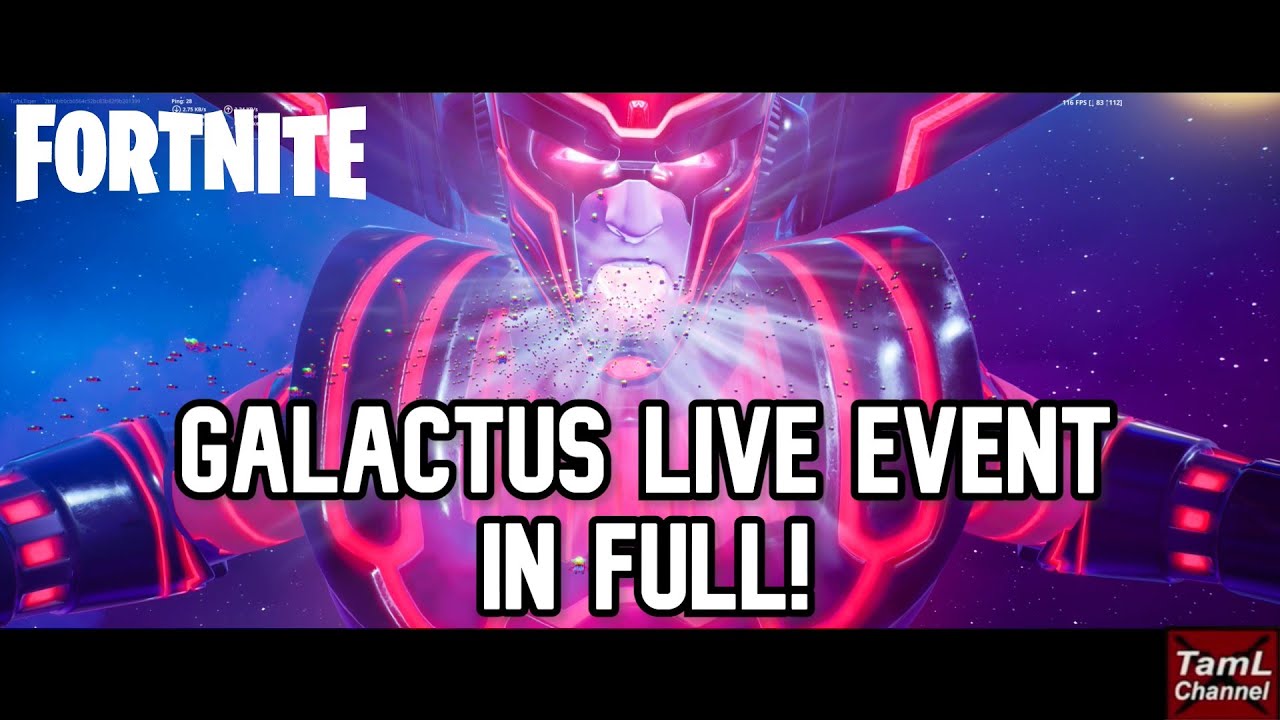 Fortnite GALACTUS LIVE EVENT in Full!