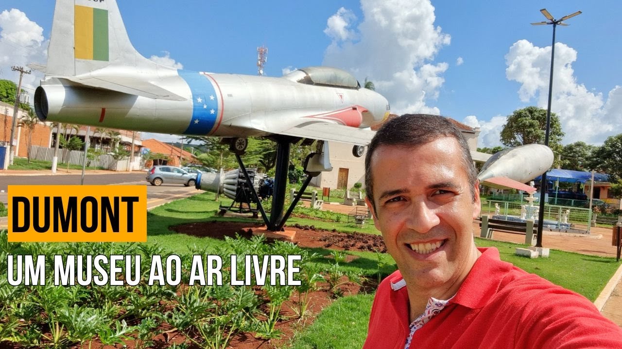 Conhecemos Uma Cidade INTEIRAMENTE Dedicada ao Inventor do Avi&atilde;o DUMONT SP