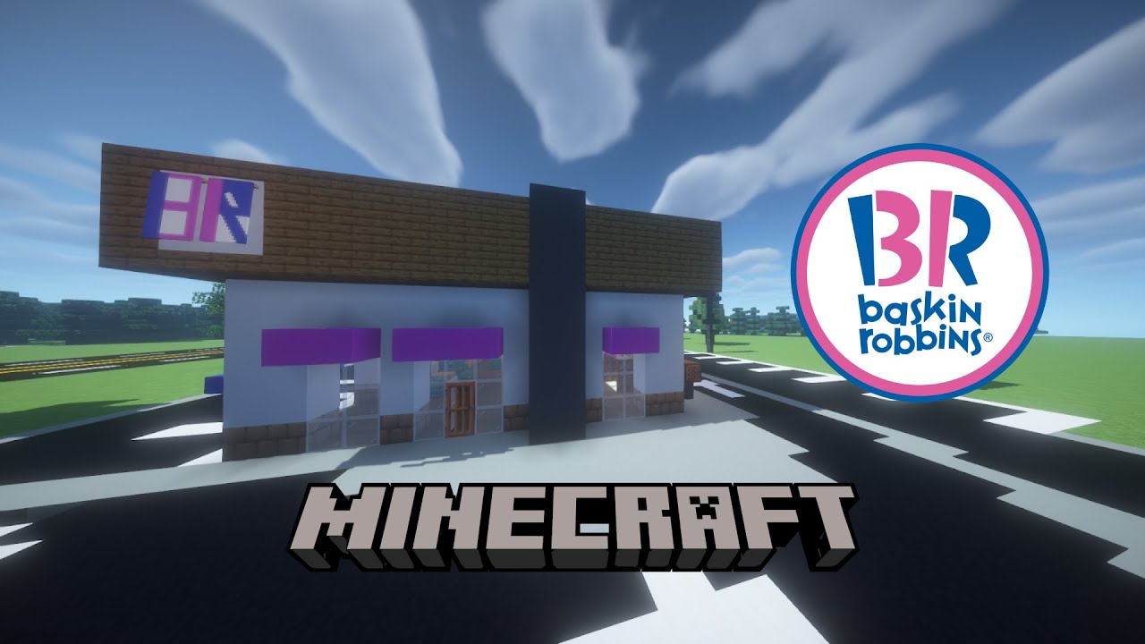 Building a Baskin-Robbins in Minecraft
