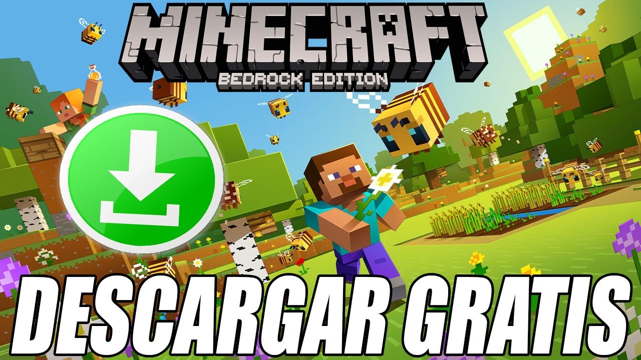 COMO DESCARGAR E INSTALAR MINECRAFT BEDROCK PARA PC GRATIS 2026