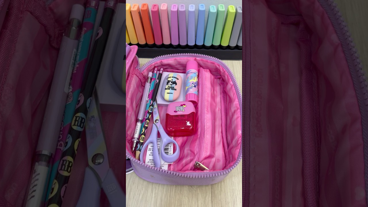 VAMOS MONTAR UM&hellip;ESTOJO DA REBECCA BONBON?🤓💖|PAPELARIA LIANE #papelarialiane #sorocaba #itu