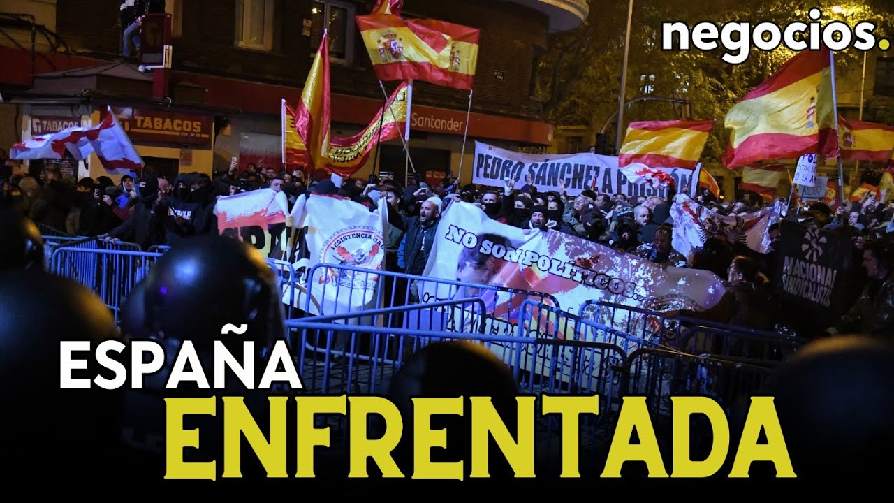 España enfrentada por los disturbios contra la amnistía, pero condenando los actos violentos