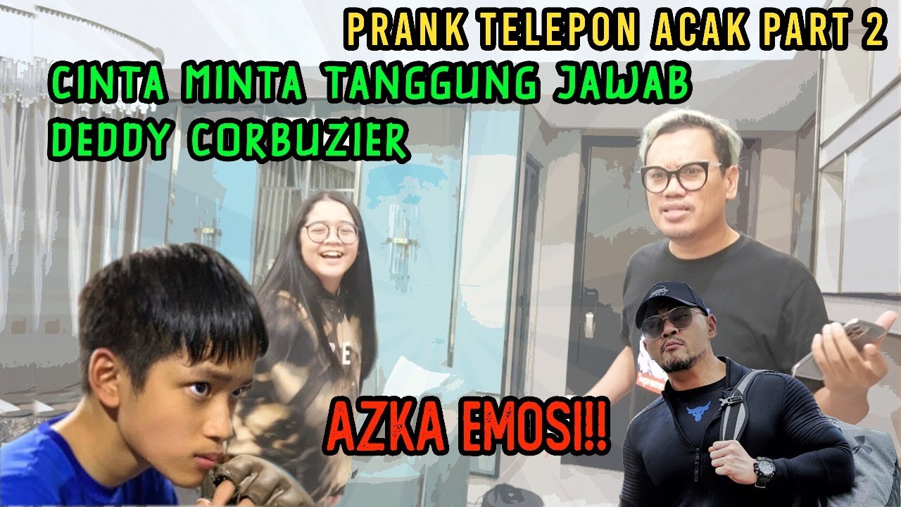 AKHIRNYA DEDDY CORBUZIER KENA PRANK, CINTA NGAKU PACARNYA AZKA