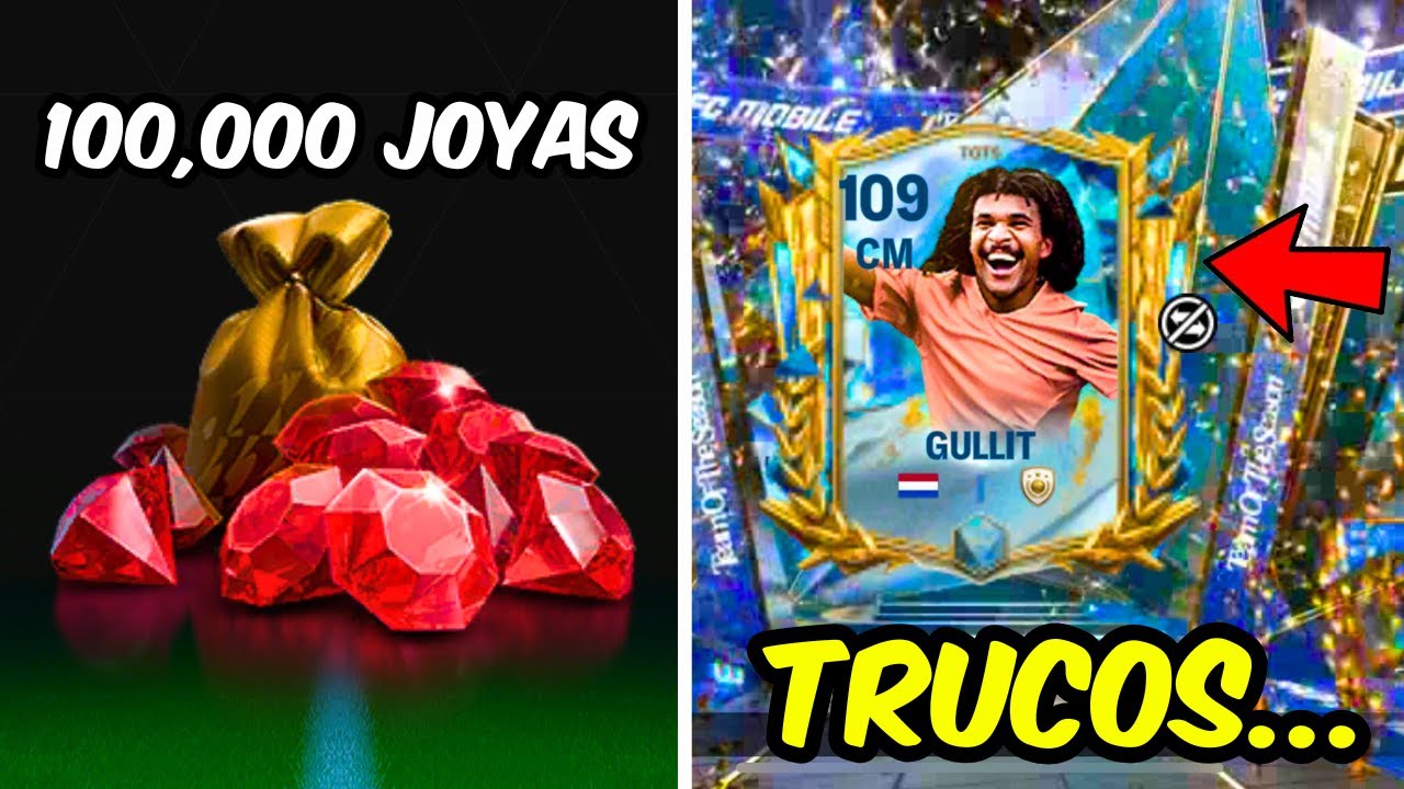 ¡GASTÉ 100,000 Joyas en FC Mobile, Pero Con Trucos!