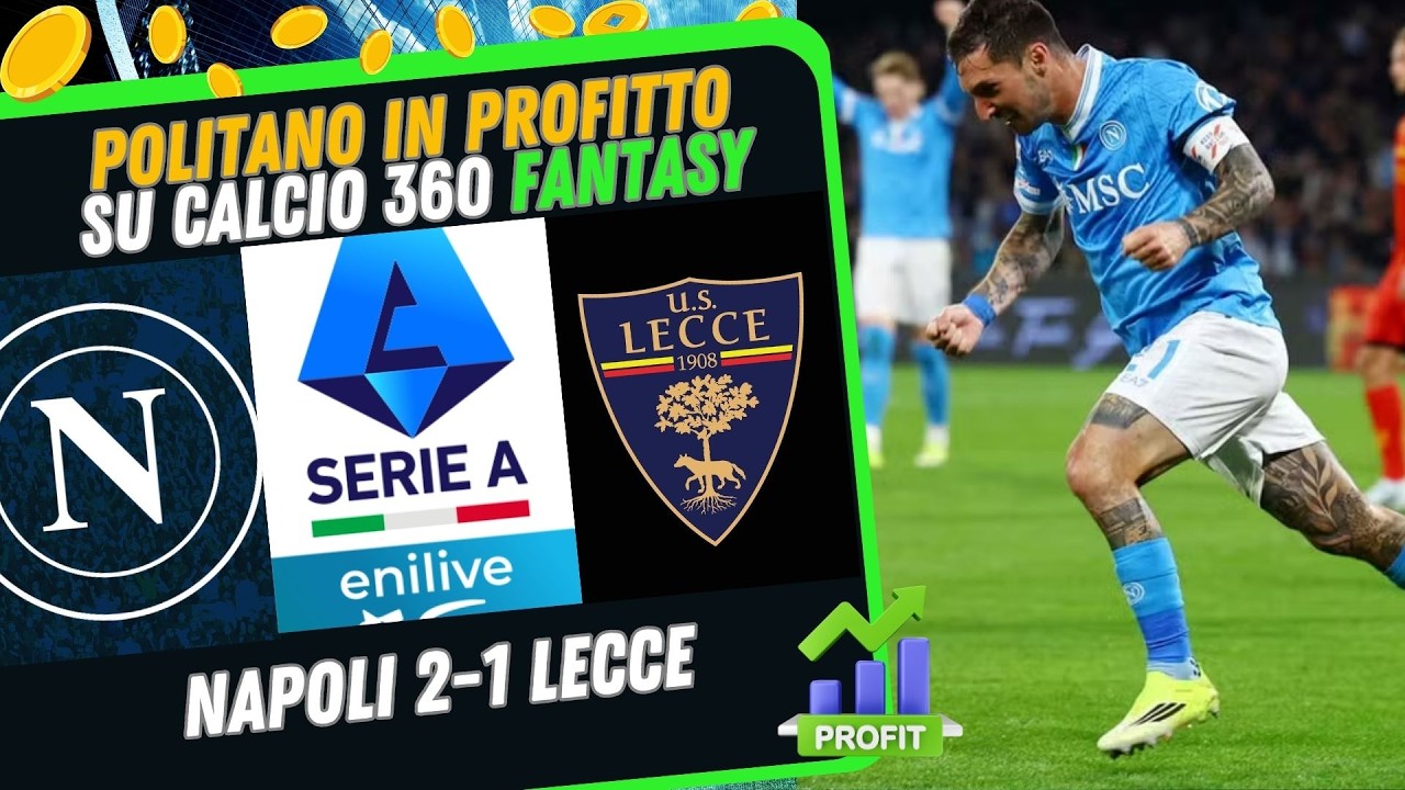 Il Napoli Colpisce Ancora! 💙 Lecce KO 2-1