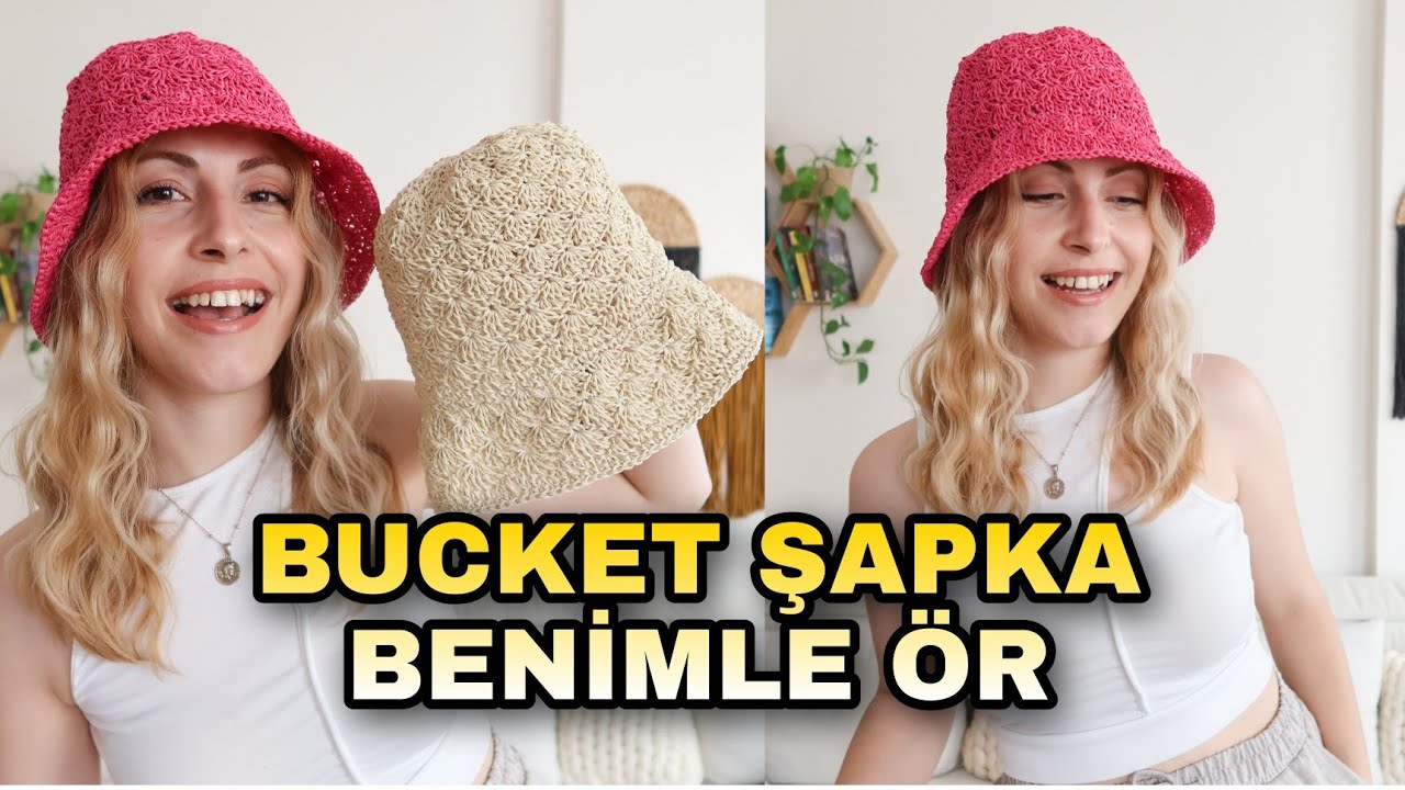 BİR GÜNDE YAP 🤩| BUCKET ŞAPKA NASIL YAPILIR? | ÖRGÜ VLOG