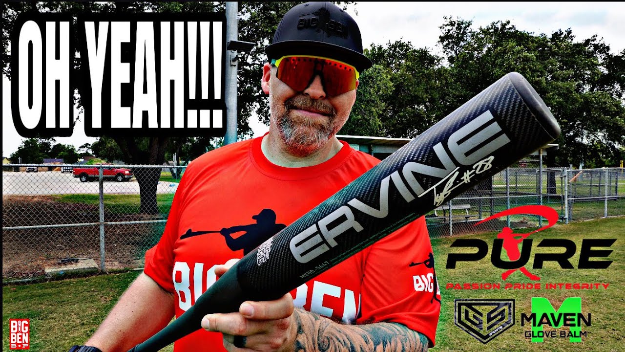 2025 Pure Sports TYLER ERVINE Signature Slowpitch Softball Bat REVIEW!!!