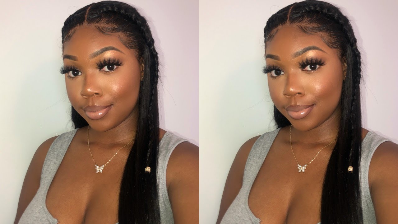 Where's the Lace??  Invisible Swiss Lace Front Wig Install | Afsisterwig