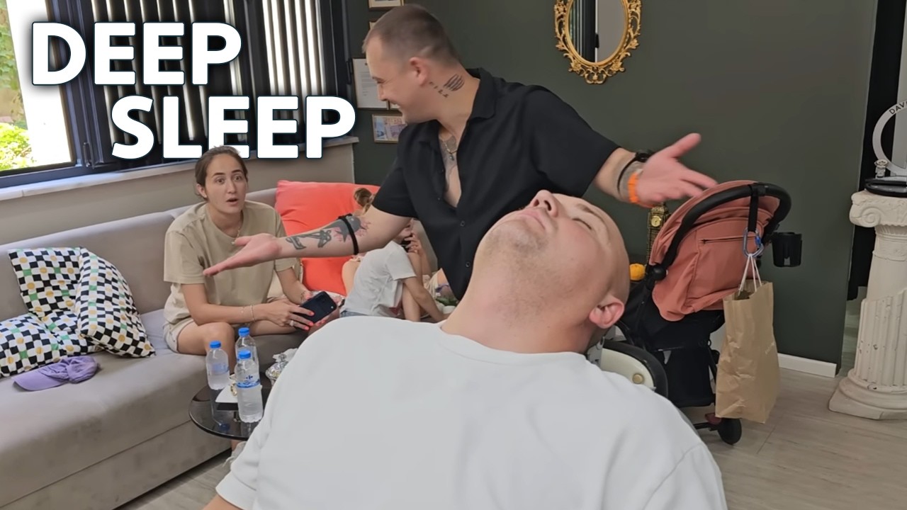 AMAZING SLEEP MASSAGE | He Completely Forgot Where He Was | ASMR Head Massage, Face, Scalp, Cheek