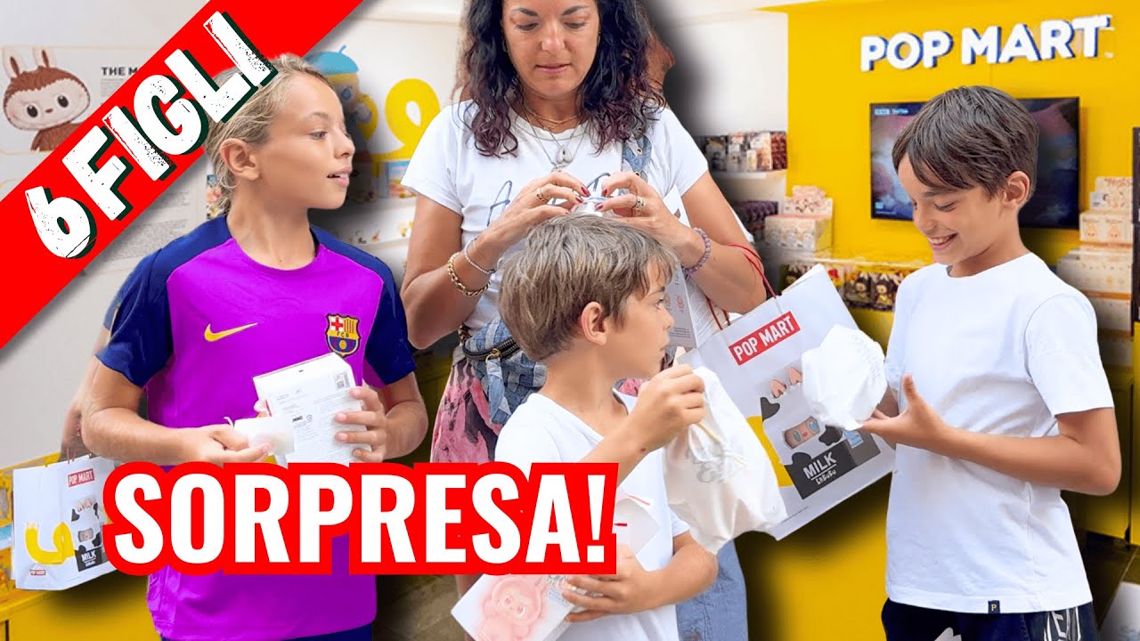 5 GIORNI A BARCELLONA CON 6 FIGLI E UN CANE 🐶 | INDOVINA COSA ABBIAMO TROVATO