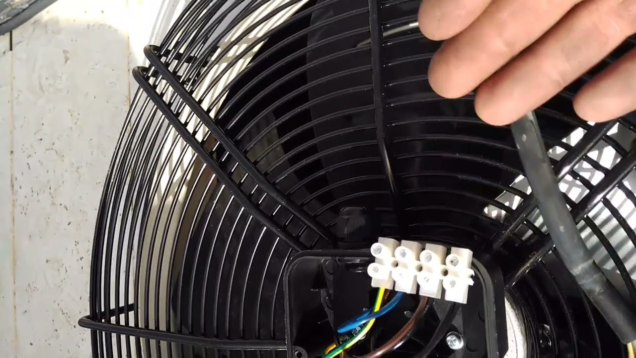 branchement électrique de ventilateur a deux Sens