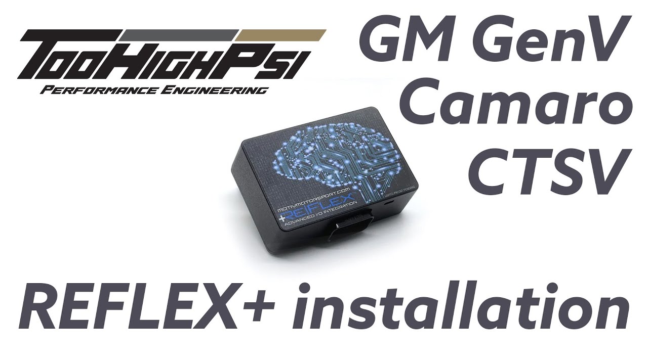 Camaro/CTSV REFLEX+ Sequential Port Injection Controller INSTALL