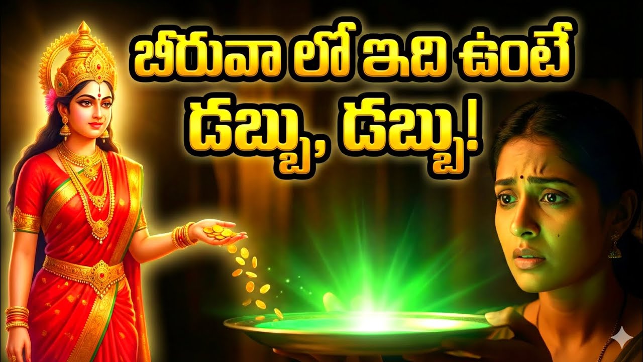 బీరువా లో ఇది ఉంటే డబ్బే డబ్బు...పచ్చ కర్పూరం ఈ రహస్య చోట పెట్టి చూడండి..ధన వర్షం #lakshmidevi 