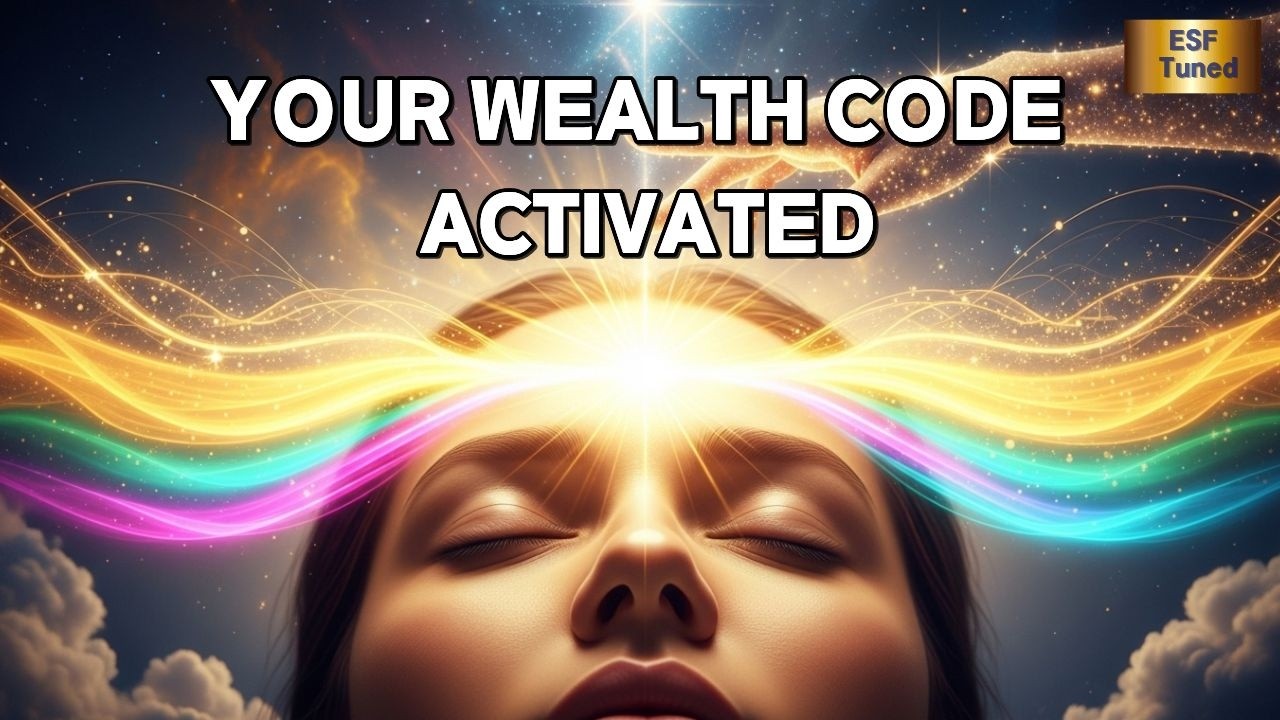 Guided Meditation : Poverty Code Reprogramming | Activate Your Wealth Code ESF Tuned