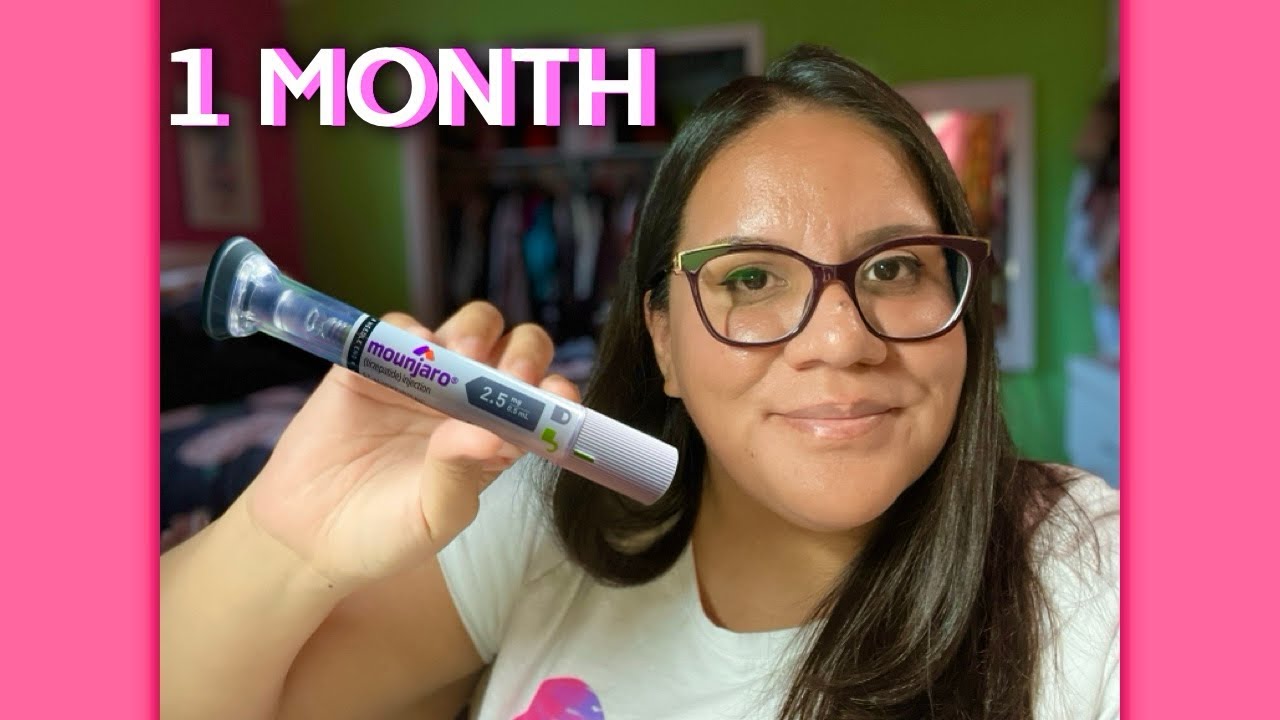 MOUNJARO | 1 Month Weight loss check-in! 🩷