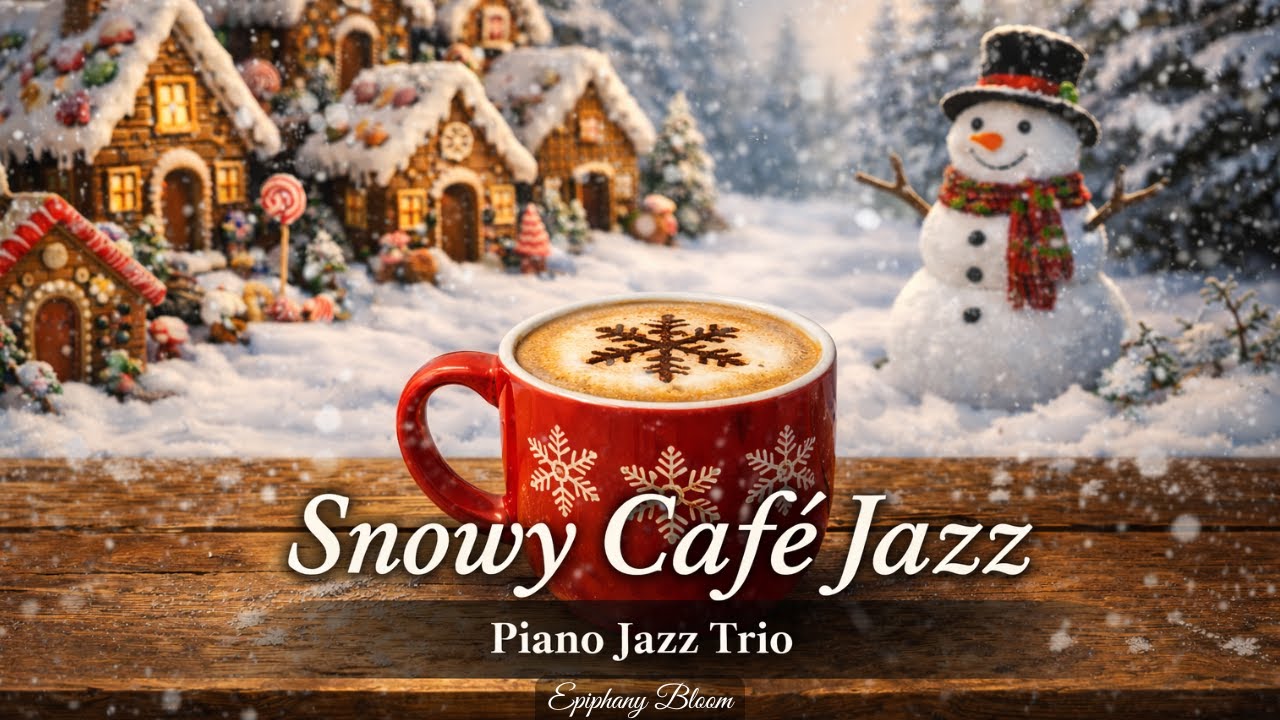 ❄️Snowy Café Jazz – Relaxing Piano Jazz Trio❄️雪のカフェ・ジャズ ー リラックスできるピアノ・ジャズトリオ❄️