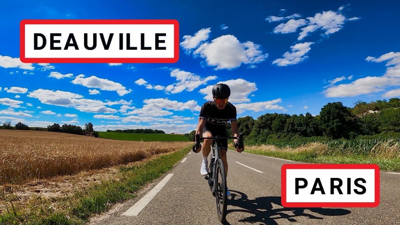 Paris Deauville A/R en vélo de route 2022