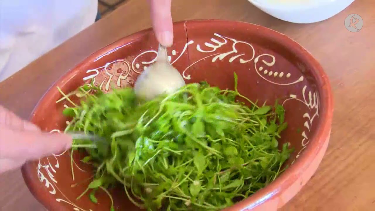 Pamplina, el ingrediente estrella de la ensalada de Valverde del Fresno | Puerta con Puerta