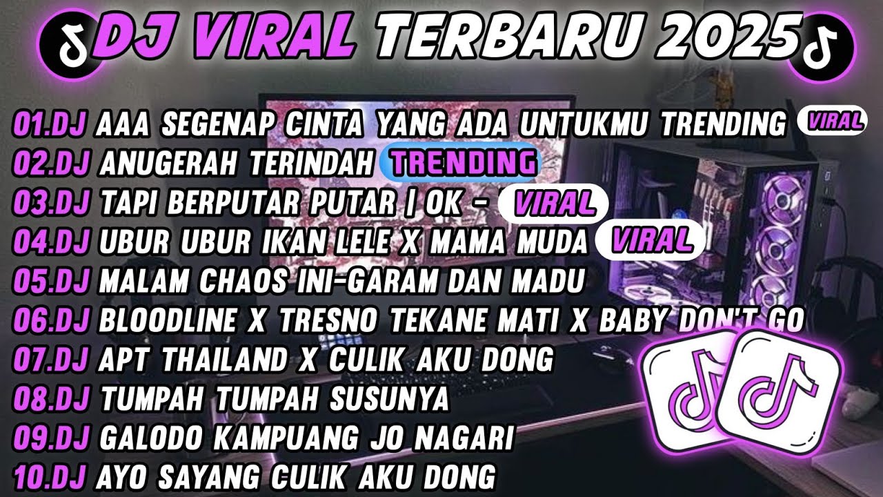 DJ TIKTOK TERBARU 2025 🎵 DJ DJ AAA SEGENAP CINTA YANG ADA UNTUKMU🎵 DJ ANUGERAH TERINDAH 🎵 FULL ALBUM