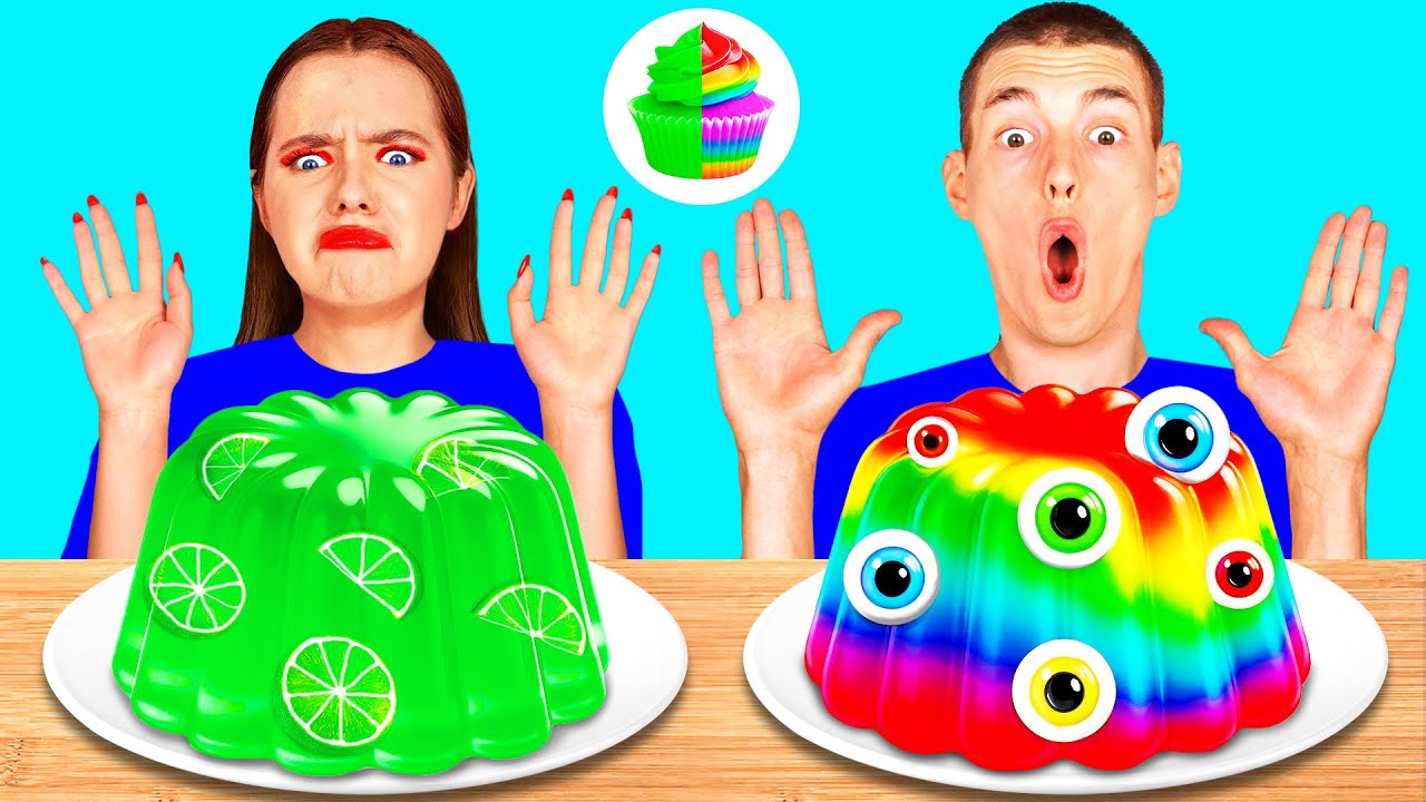 Jelly Cake Decorating Challenge | Simple Kitchen Recipes by RaPaPa Challenge
