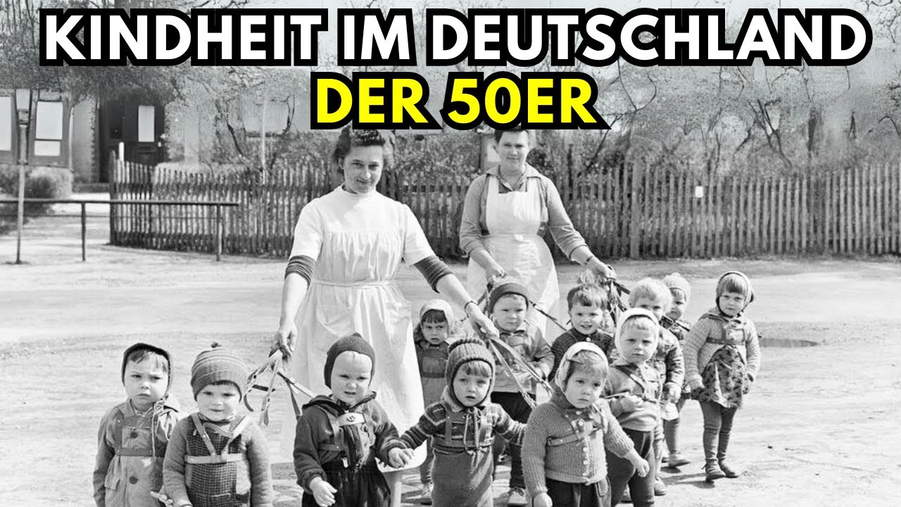 So GLÜCKLICH war das Aufwachsen im DEUTSCHLAND der 50er