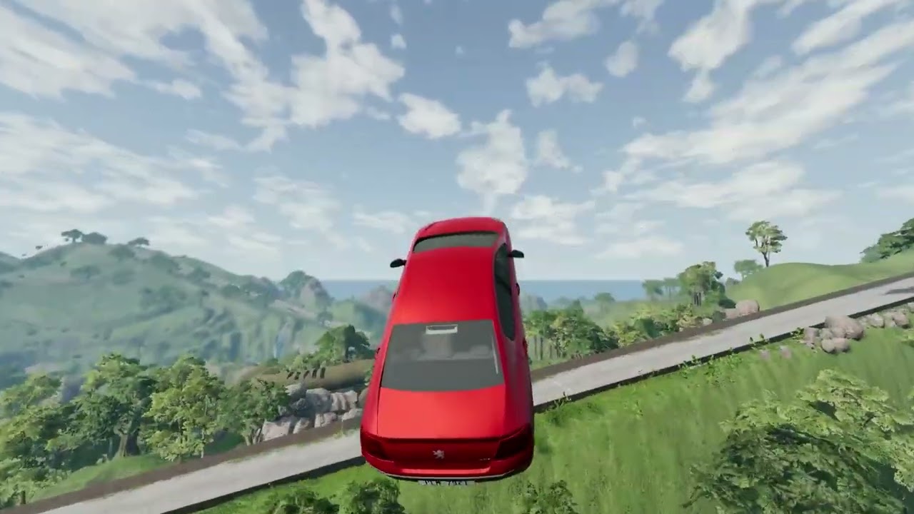 Peugeot family VS BIG JUMP | beamNG