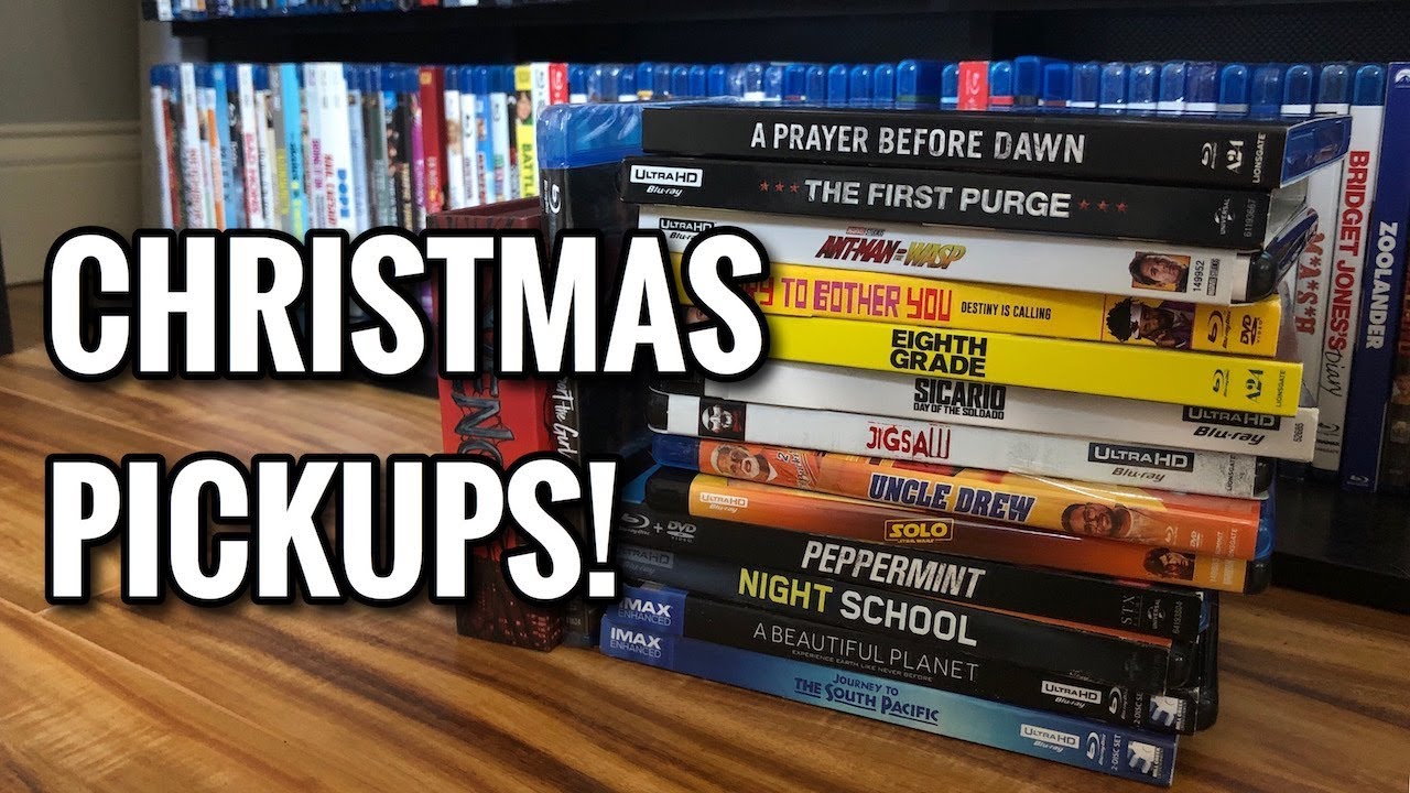 Christmas 4K and Blu-ray Pickups!