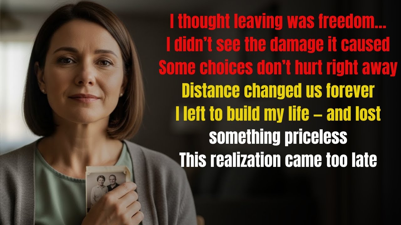 The Day I Realized Leaving My Parents Broke Us All Forever