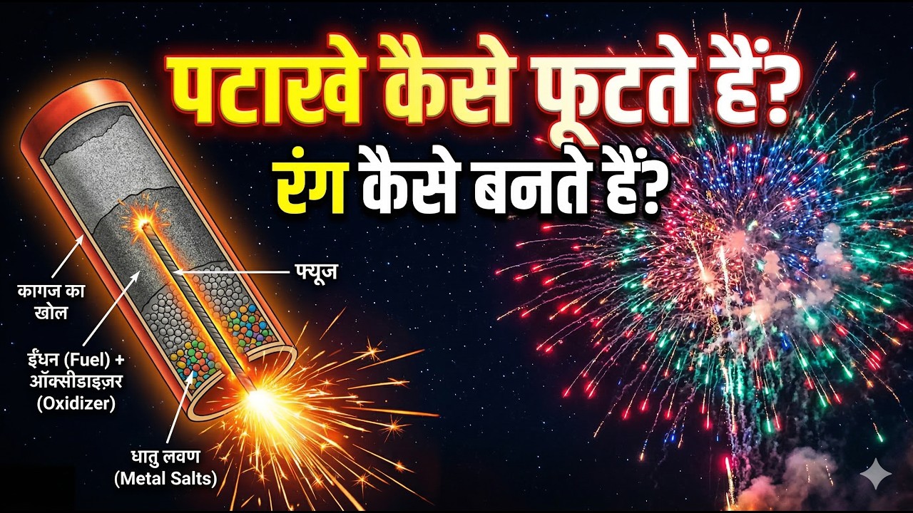 How Firecrackers Work? | Chemistry of Fireworks Explained