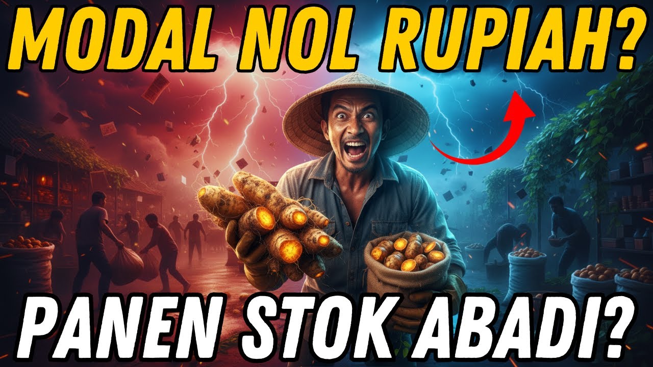CUKUP TANAM SEKALI, PANEN SELAMANYA? 🍠 Mengapa Umbi Ajaib Ini 